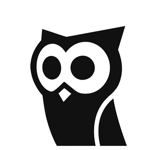 Cartoon owl named Presto